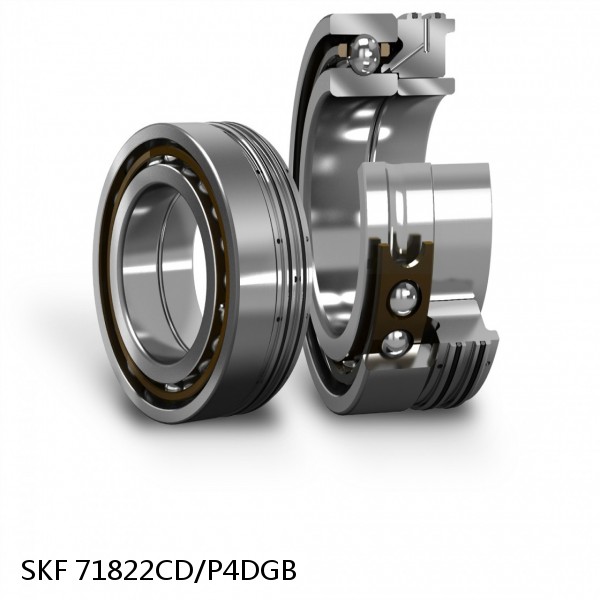 71822CD/P4DGB SKF Super Precision,Super Precision Bearings,Super Precision Angular Contact,71800 Series,15 Degree Contact Angle